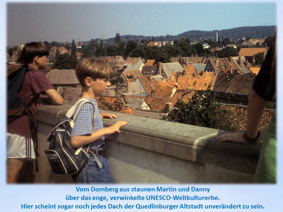 Quedlinburg Blick vom Domberg