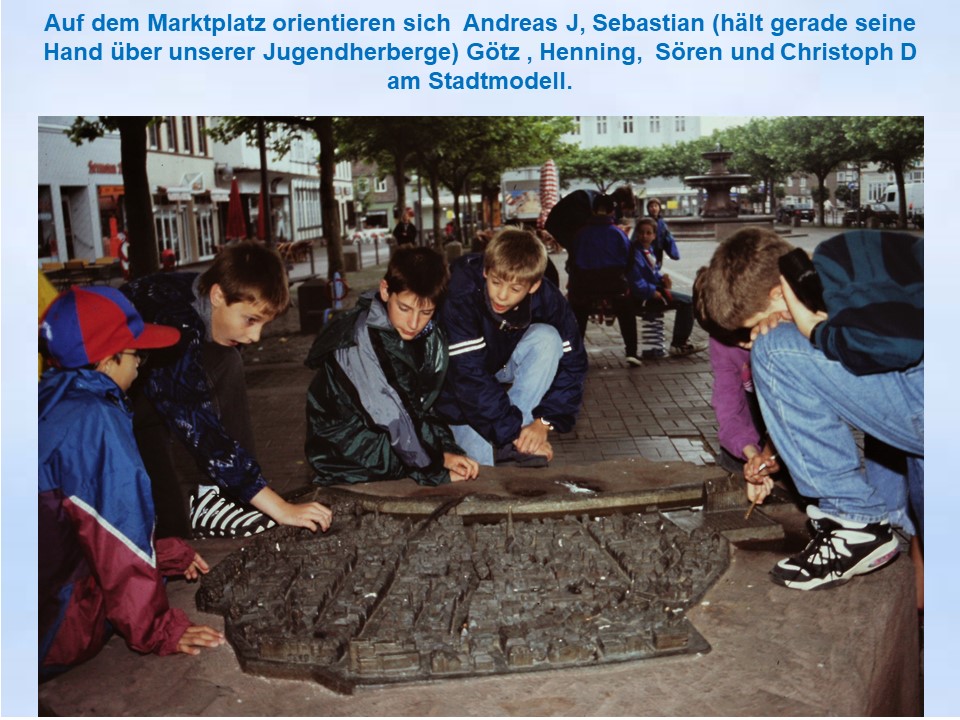 1996 Holzminden Stadtspiel Stadtmodell