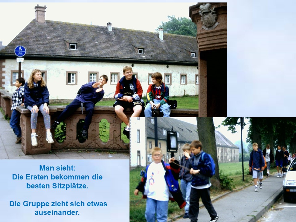 1996 Holzminden Sommerfahrt Kloster Corvey Kinder