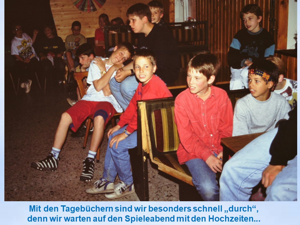 1996 Sommerfreizeit Holzminden Spieleabend