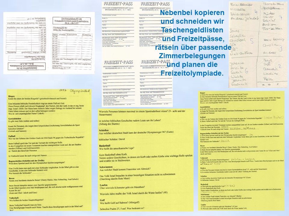 1997 Sommerfahrt Brandenburg Freizeitpsse