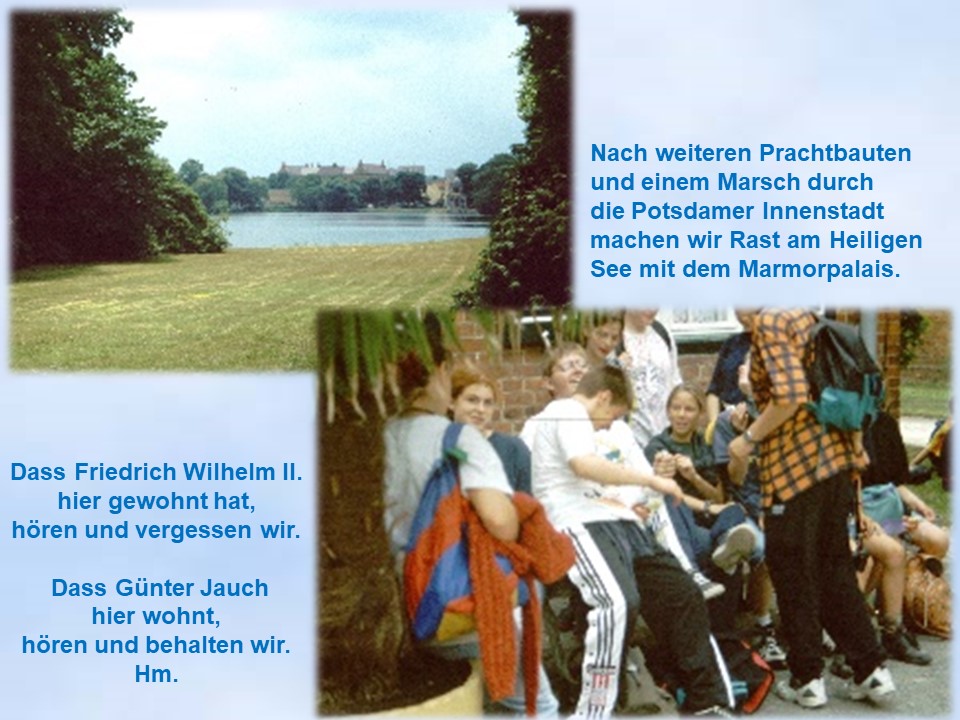 Sommerfahrt 1997 Heiliger See