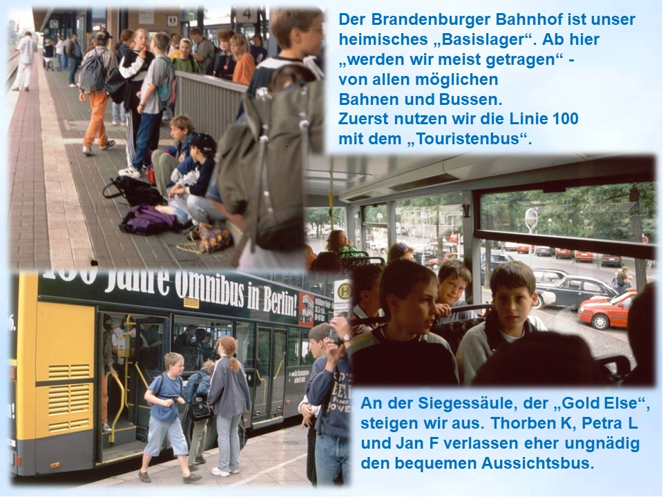 Sommerfahrt 1997 Brandenburg Bahnhof