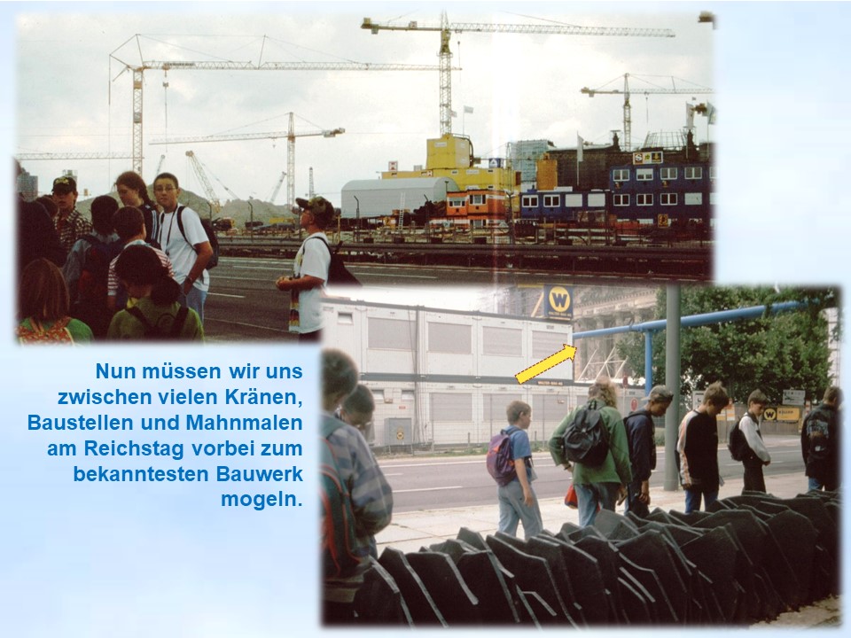 Berlin 1997 Baustelle Regierungsviertel