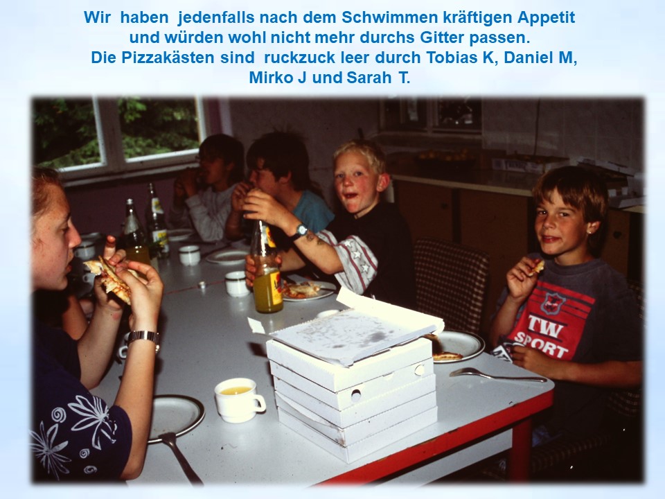 Pizza Jugendherberge 1997 Brandenburg