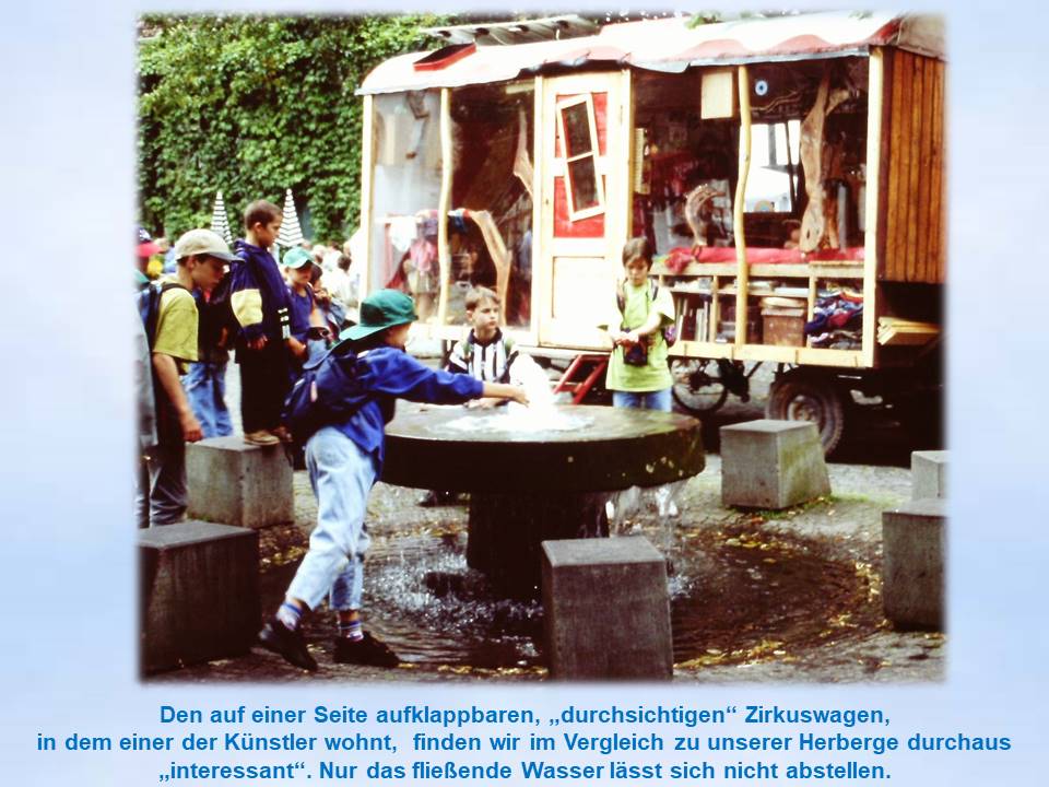 1998 Sommerfahrt warten auf Knstlerkarawane