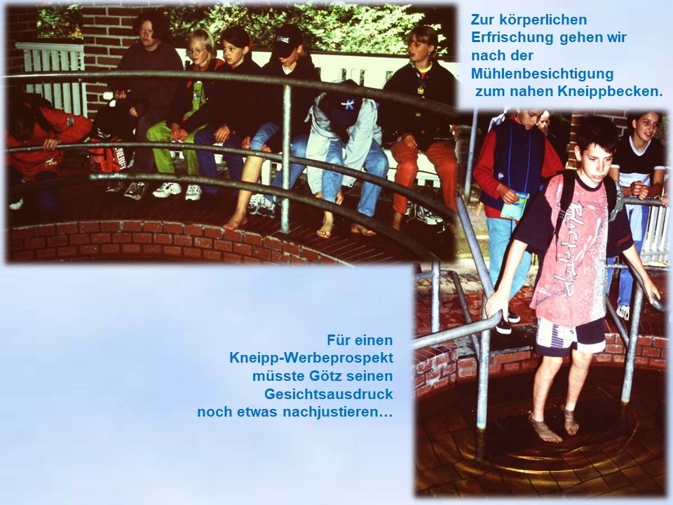 1998 Sommerfahrt  Bad Essen Kneippbecken