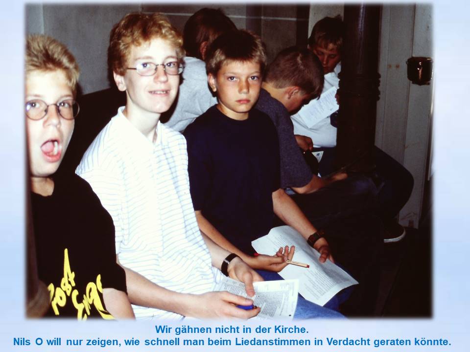 1998  Sommerfreizeit Gottesdienst