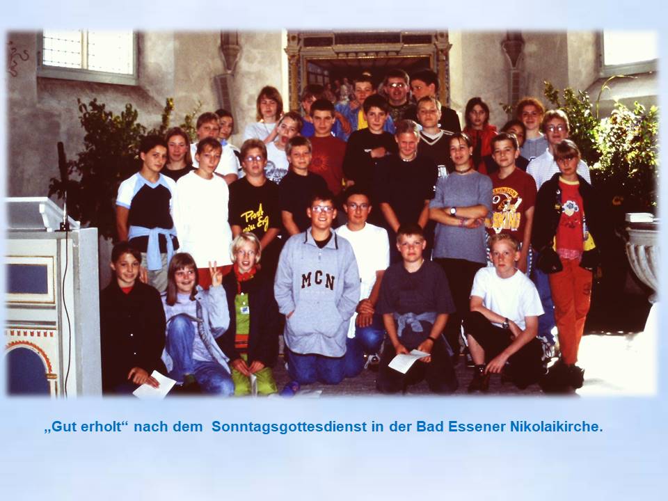 1998  Sommerfreizeit Gruppe nach Gottesdienst