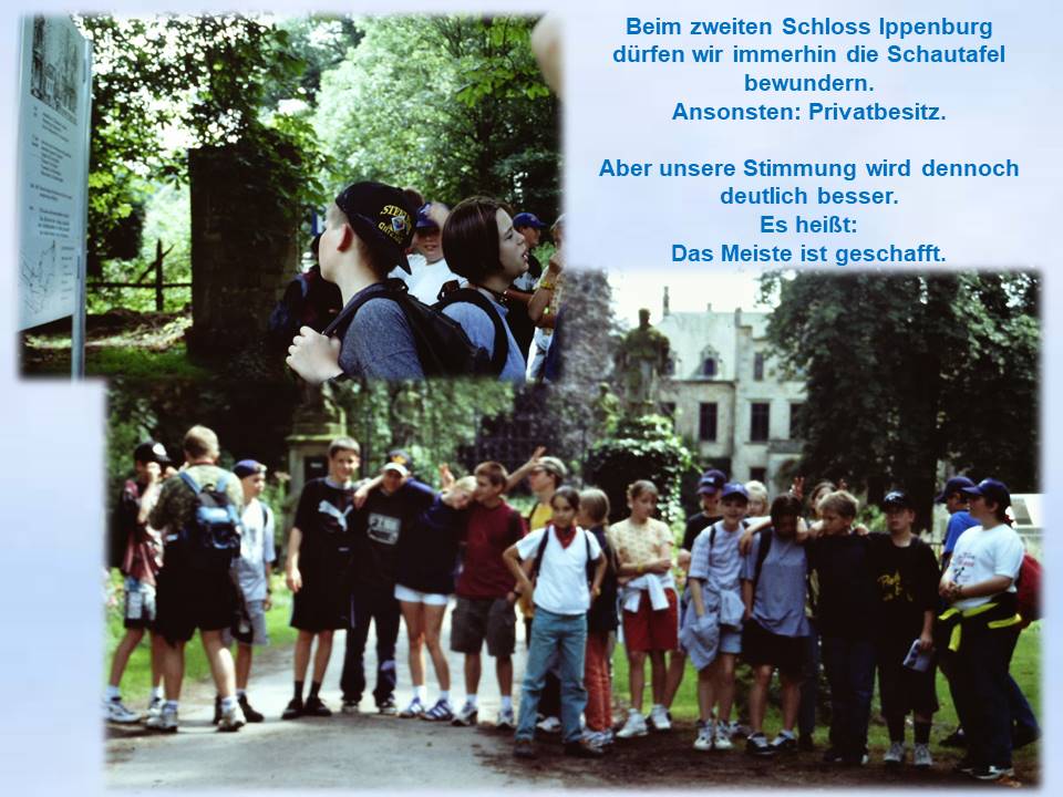 1998  Gruppe vor Schloss Ippenburg