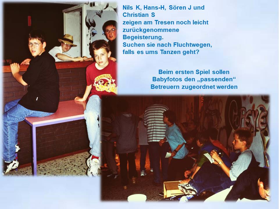 1998  Sommerfreizeit Bad Essen Disko
