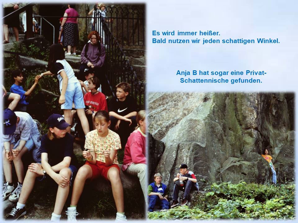 1998  Externsteine Kinder auf Felsen