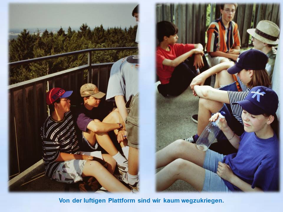 1998  Bad Essen Gruppe auf dem Fernsehturm