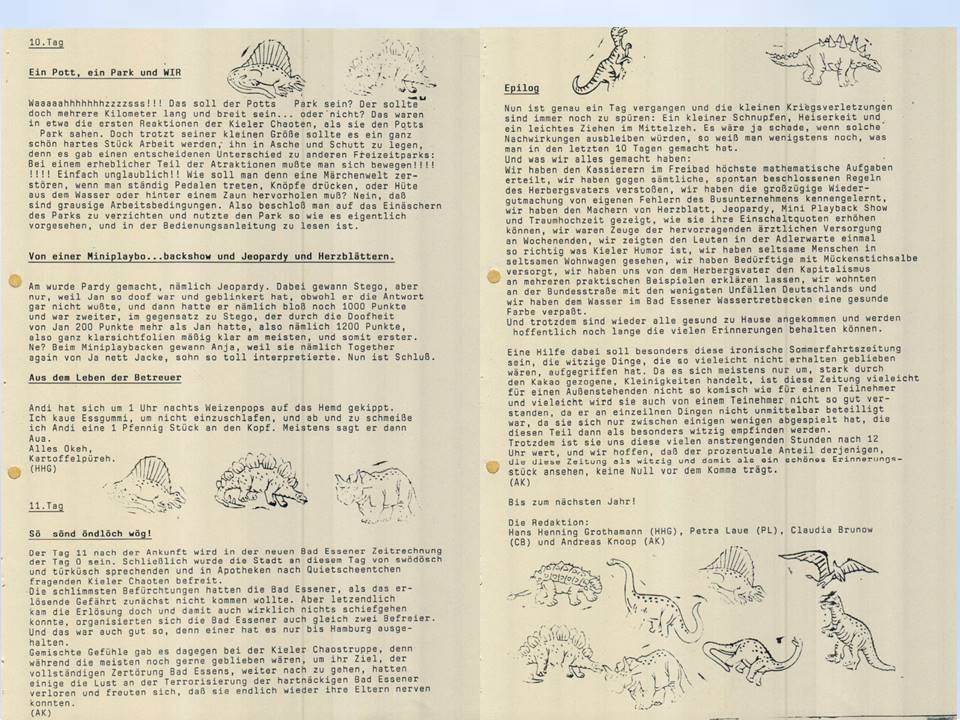 1998 Dino-Journal Bad Essen