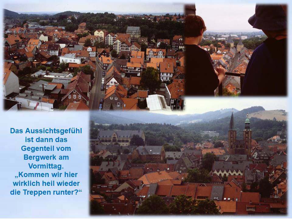 1999 Goslar Stephaniekirchturm Aussicht
