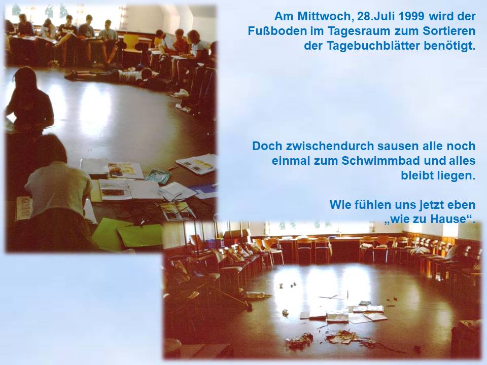 1999 Sommerfahrt Freizeittagbcher