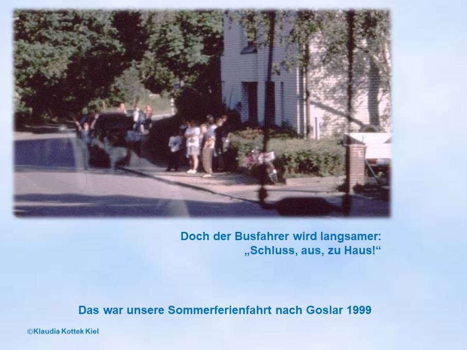 1999 Sommerfahrt Rückkehr Kiel Kroog