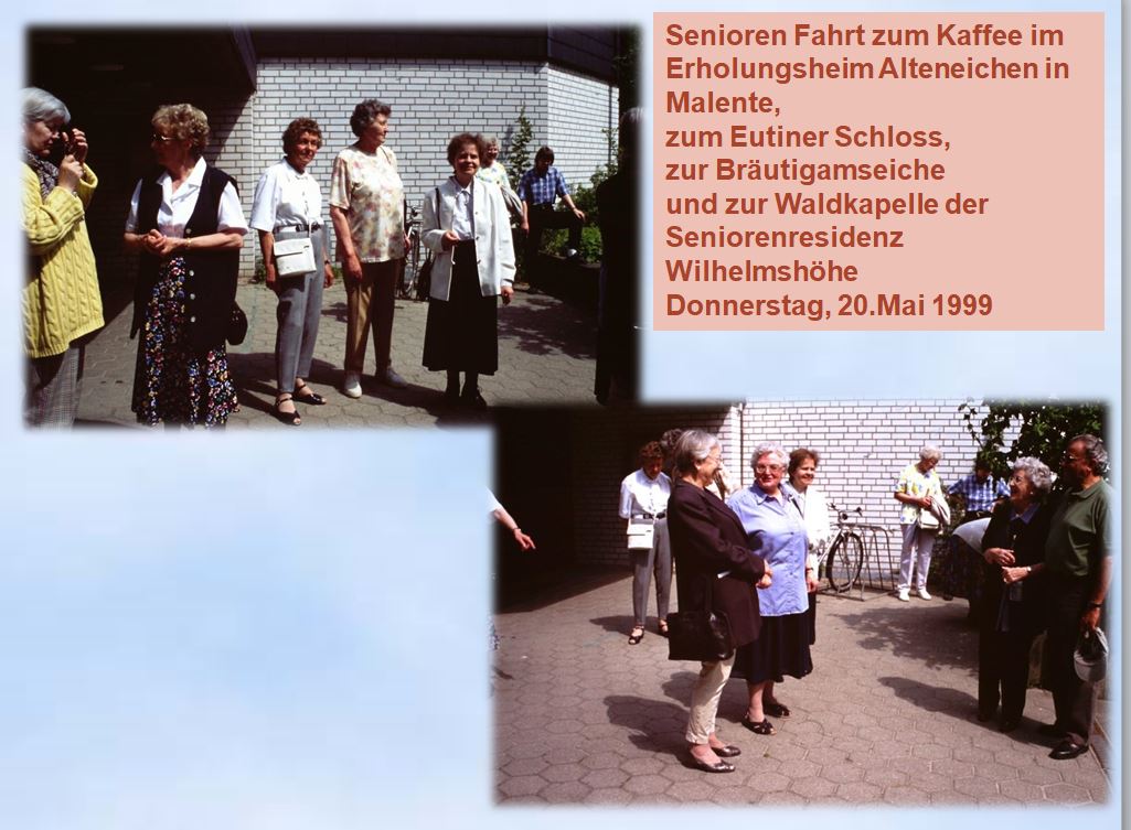 1999 Senioren Stephanus Kiel Aufbruch zum Ausflug