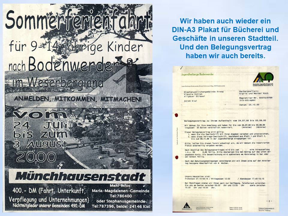 2000 Bodenwerder Sommerfahrt Plakat