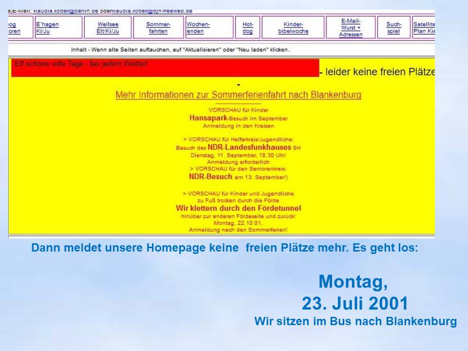 2001 homepage 