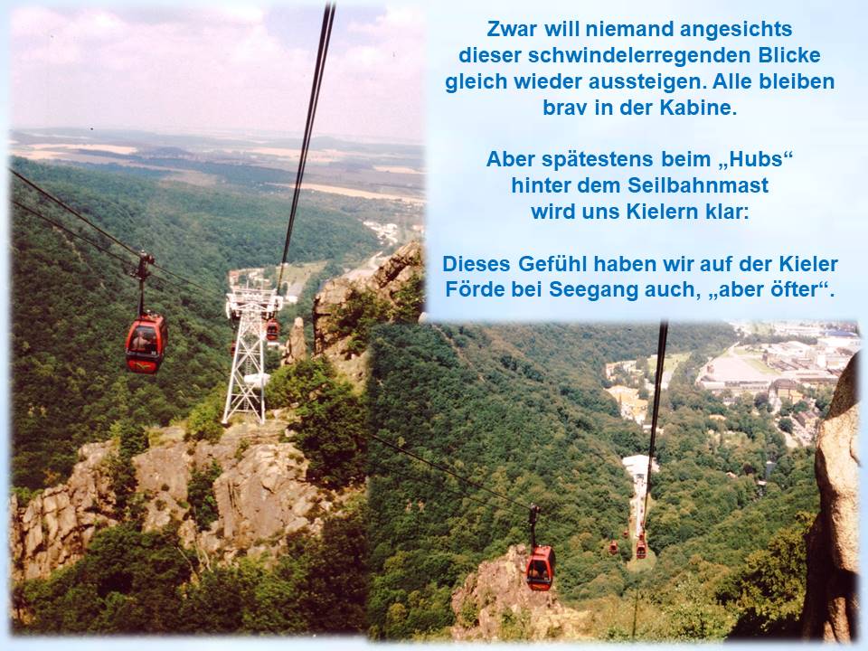   2001 Sommerfahrt Thale Kabinenbahn