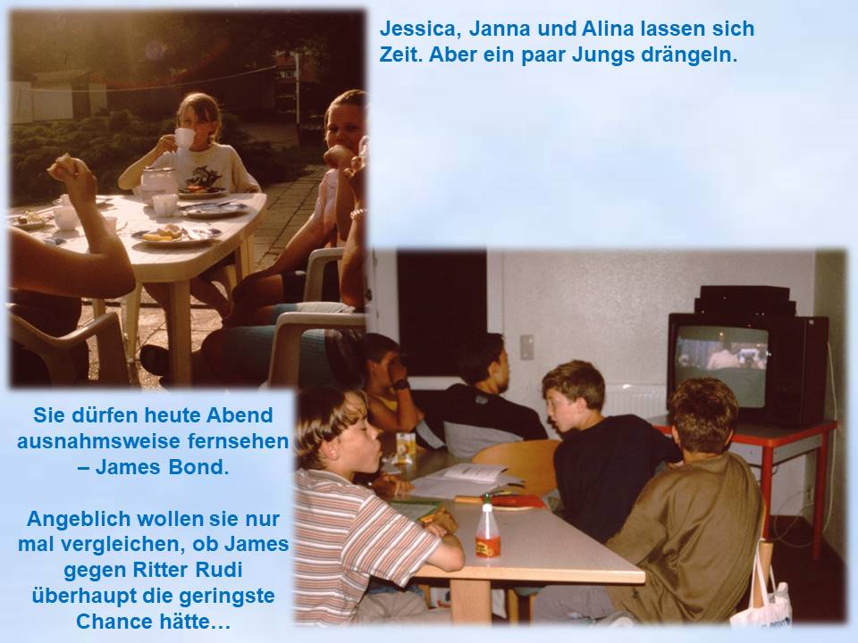 2001 Blankenburg Jugendgästehaus Abendessen