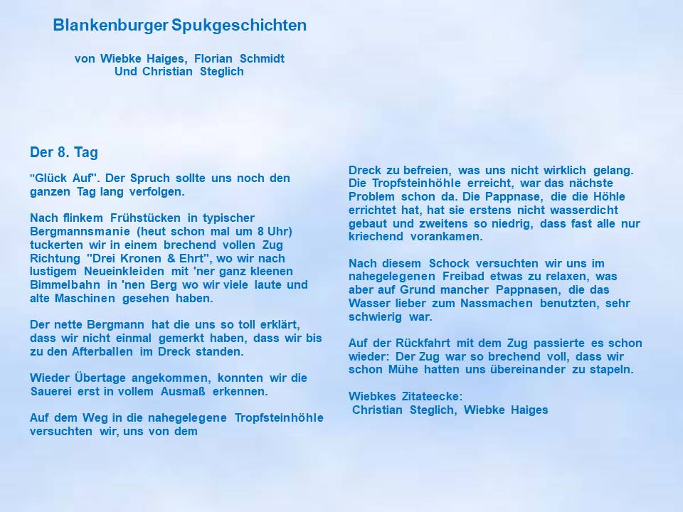 2001 Blankenburger Spukgeschichten Freizeitzeitung