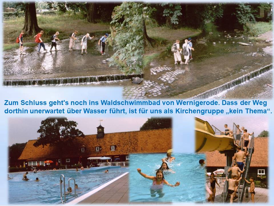 2001 Sommerfahrt Waldschwimmbad Wernigerode