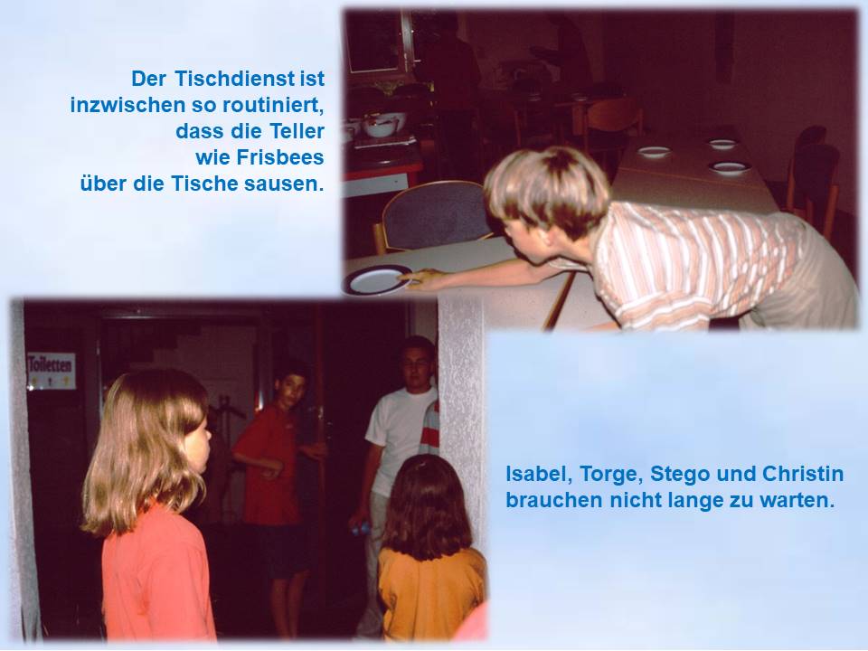 2001 Blankenburg Jugendgästehaus Tischdienst