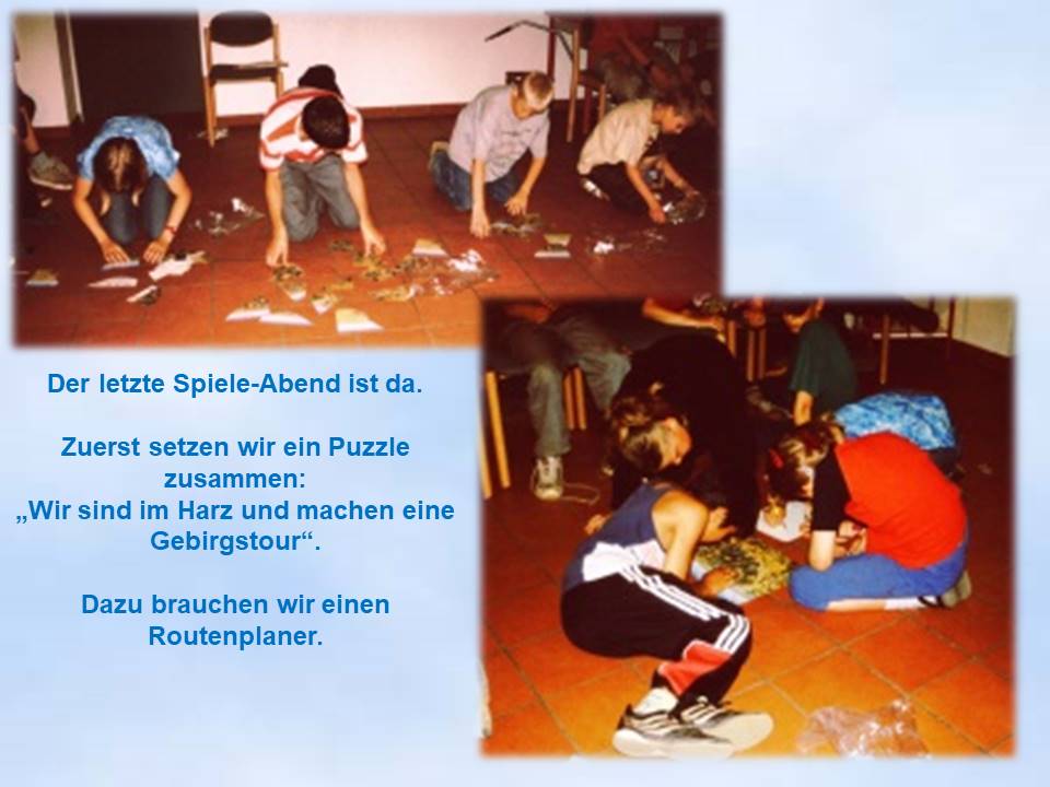 2001 Sommerfahrt Spieleabend