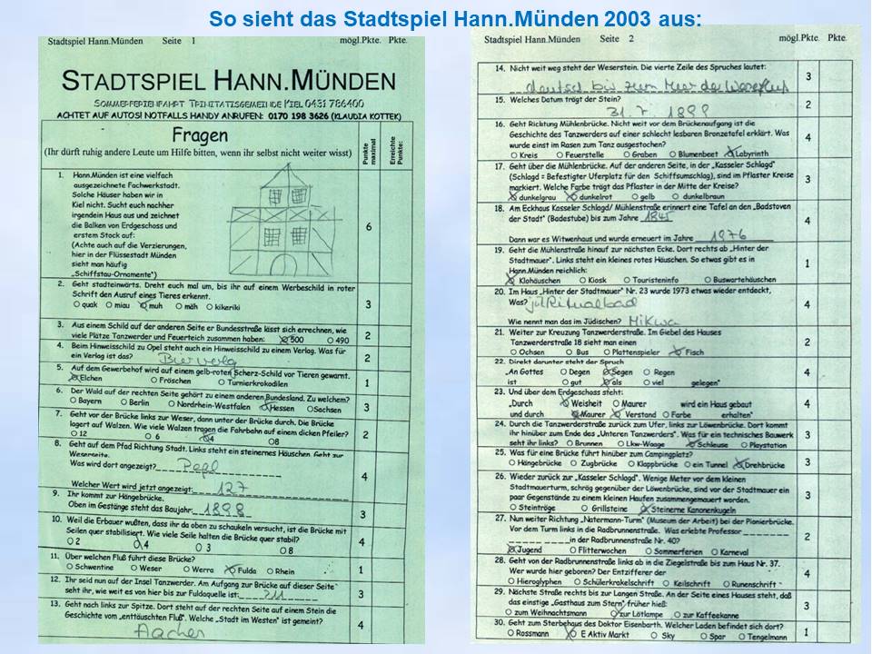 2003 Hann.Münden Stadtspiel Seiten 1-2