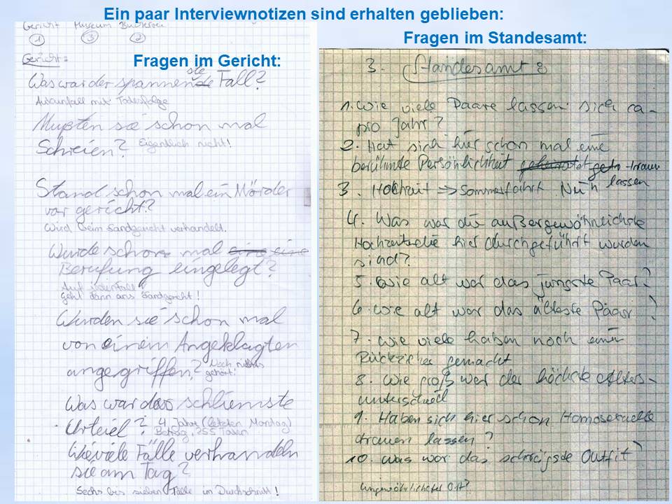 2003 Hann.Münden Interviews