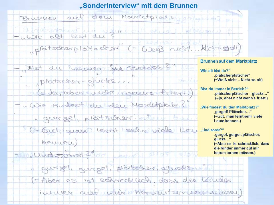 2003 Sommerfahrt Hann.Mnden Interviews
