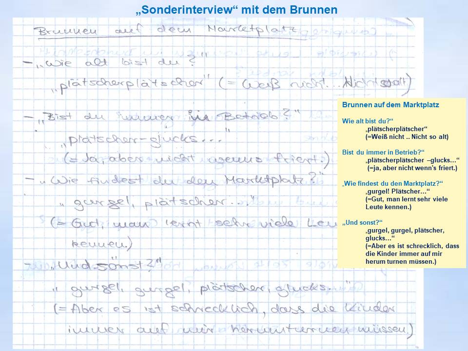 2003 Sommerfahrt Hann.Mnden Interviews