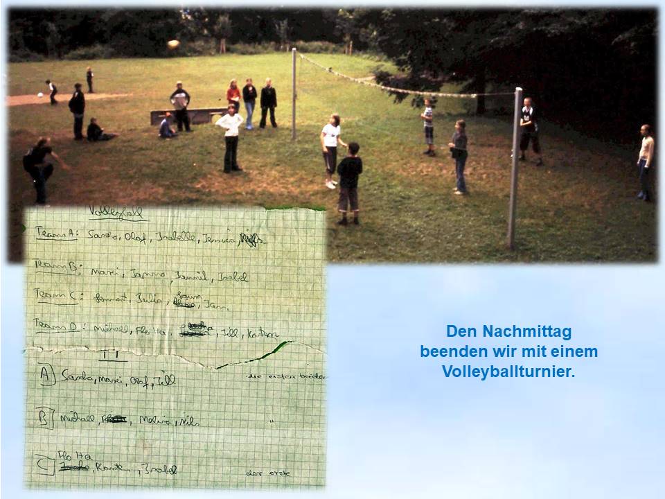 2003 Sommerfahrt Hann.Münden Volleyball