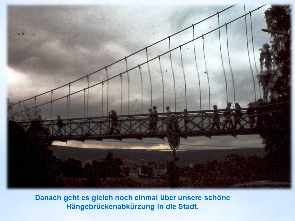 2003 Sommerfahrt Hann.Münden Hängebrücke