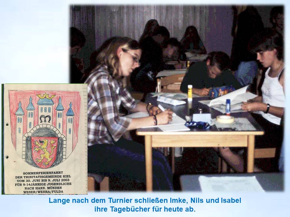 2003 Sommerfahrt Hann.Münden Freizeittagebücher