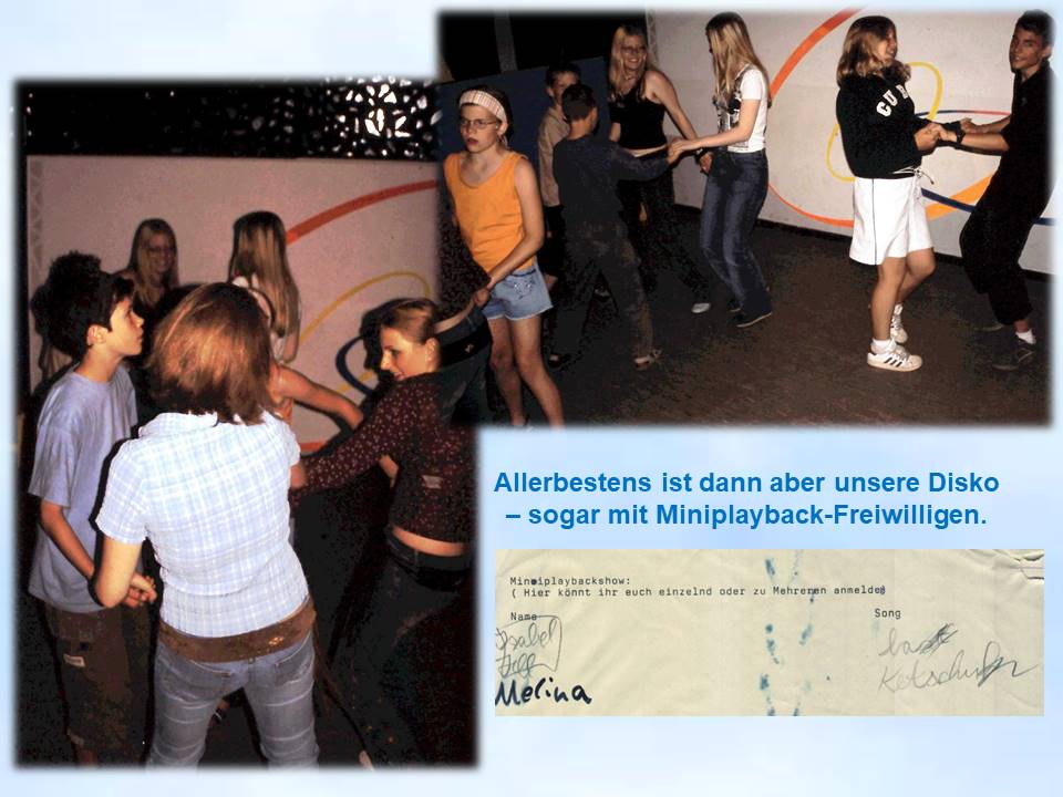  2003 Sommerfahrt Hann.Münden Disko