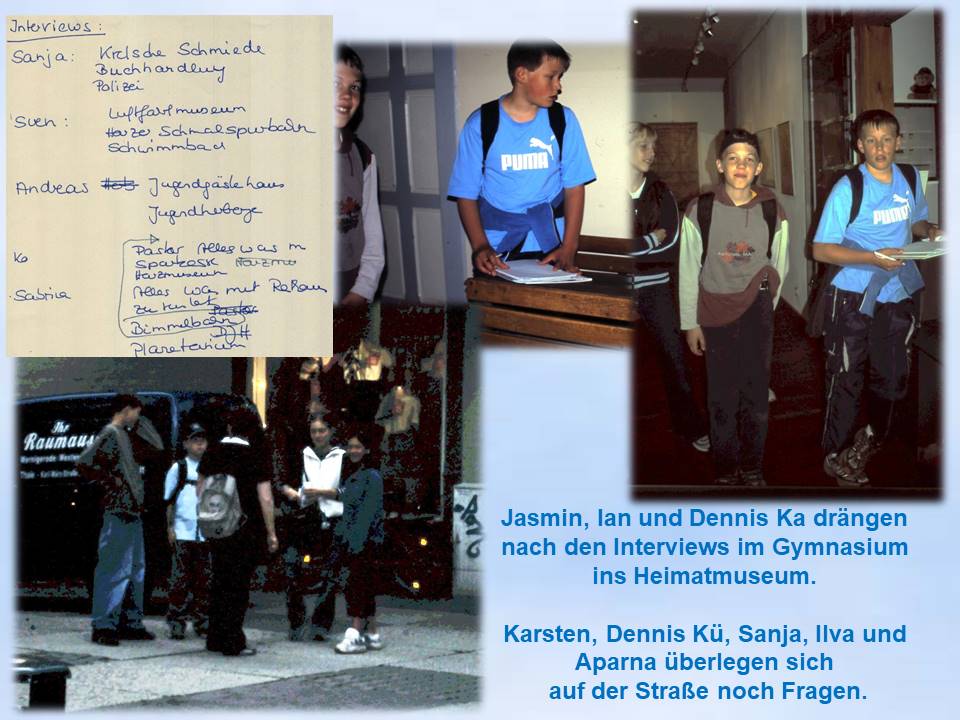 2004 Sommerfahrt Interviews Wernigerode