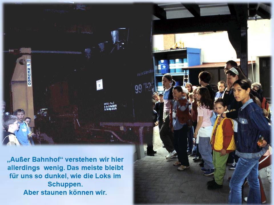 2004 Wernigerode HSB-Werkstatt Besichtigung
