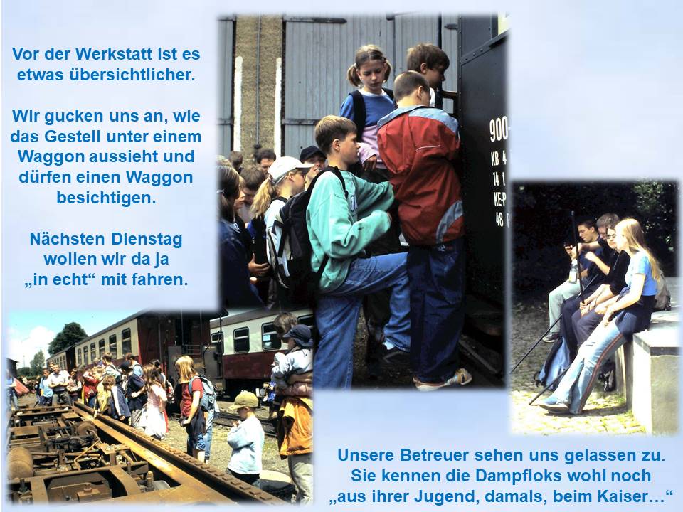 2004 Wernigerode HSB-Werkstatt Besichtigung