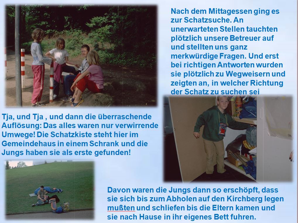 2005 Jungschar Schatzsuche