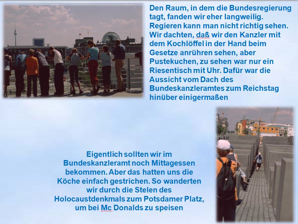 Berlin Bundeskanzleramt und Holocaustdenkmal