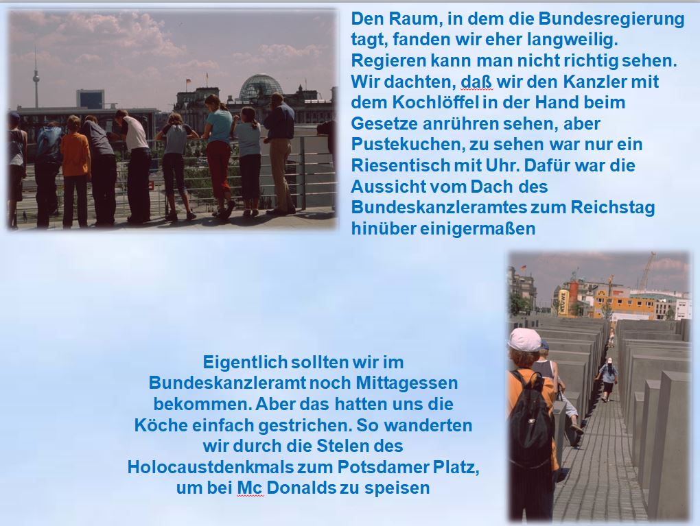 Berlin Bundeskanzleramt und Holocaustdenkmal