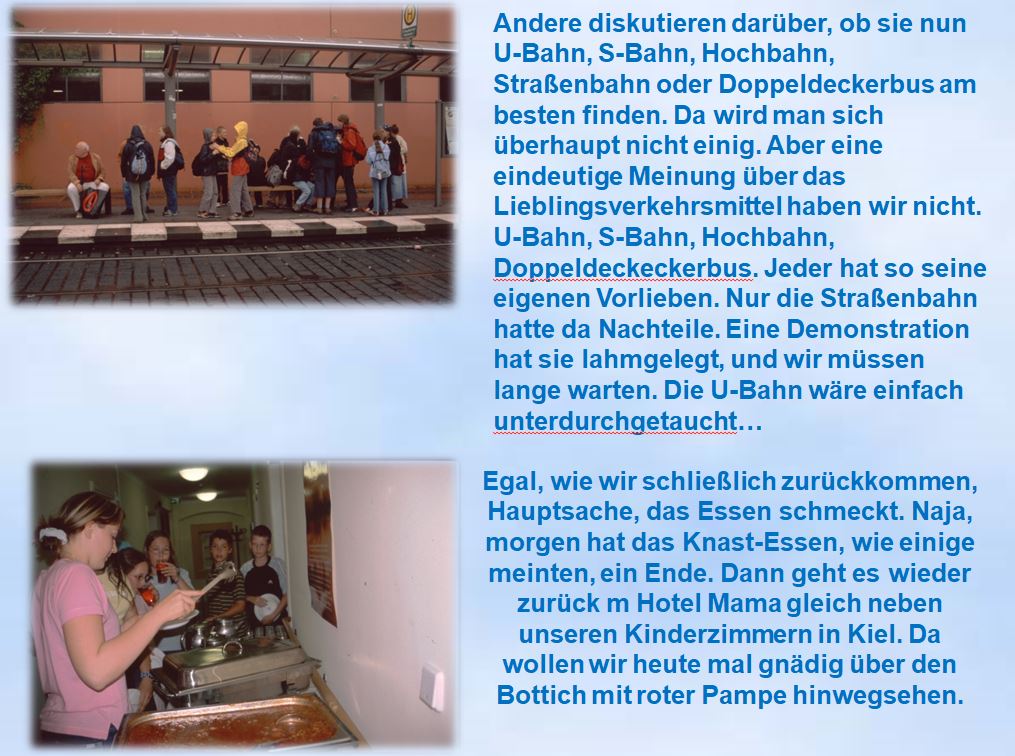 2005 Potsdam Gruppe Bushaltestelle Hauptbahnhof