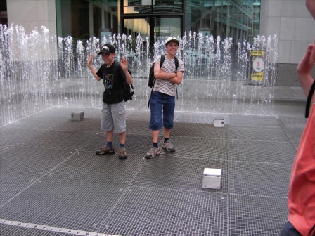 Brunnen im Domaquaree