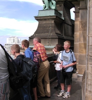 Auf dem Rundgang Dompuppel  Berlin