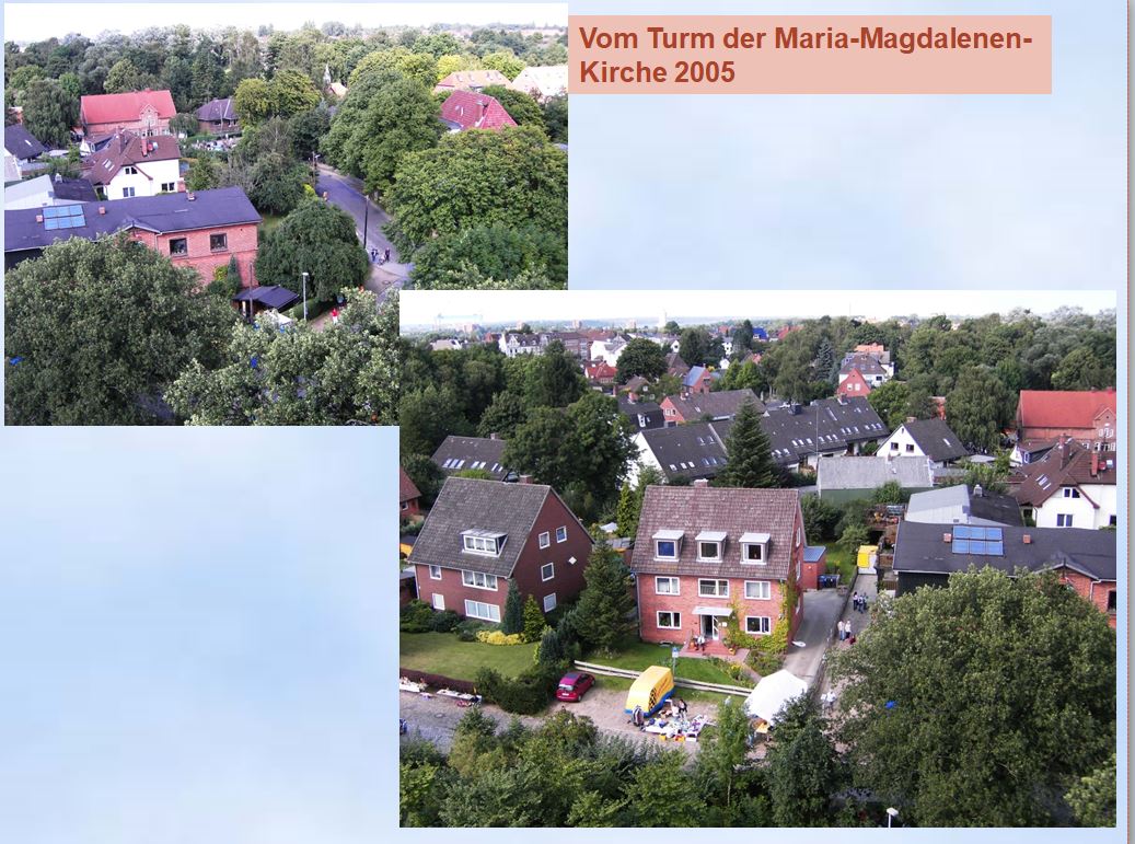 2005 Aussicht vom Turm der Maria-Magdalenen-Kirche Kiel