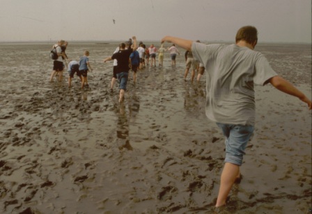 2006 Jungschar Kiel Kinder bei Schlickwanderung