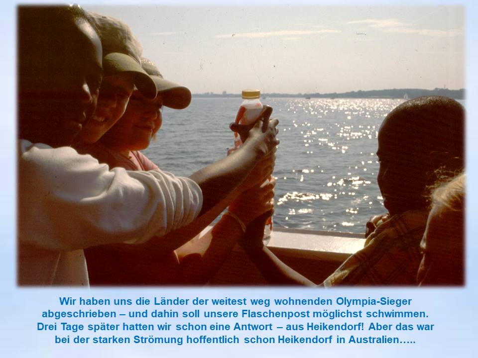 2007 Sommer am Wasser Trinitatis Flaschenposst